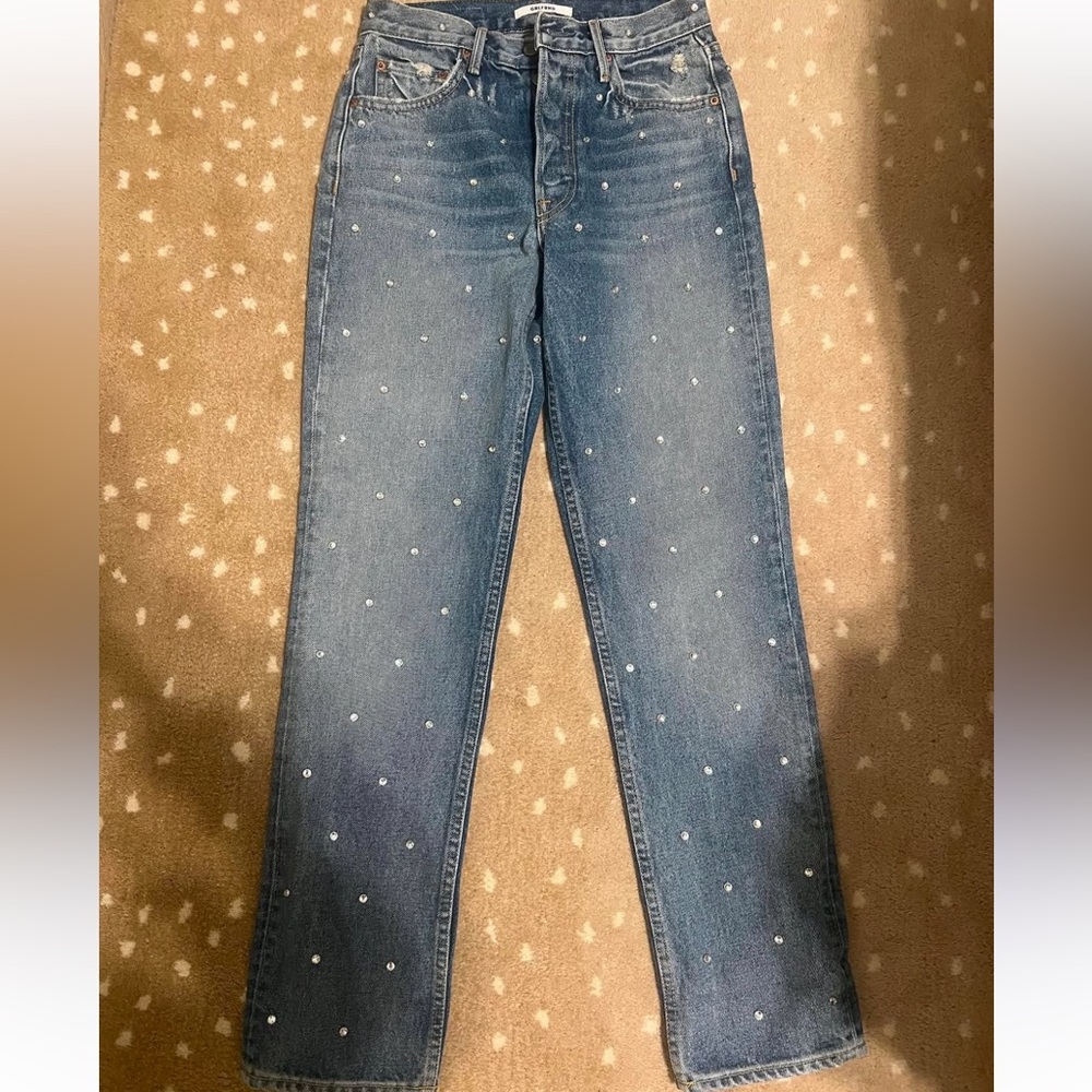 GRLFRND sequin jeans